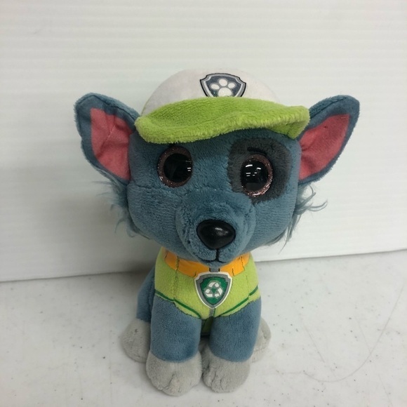Ty Beanie Boos Paw Patrol ROCKY the Dog Plush Toy - Picture 1 of 6